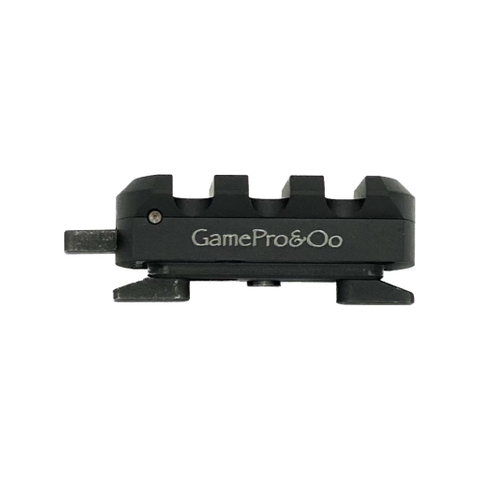 Trilho QD de 3 slots (MLok, Picatinny)